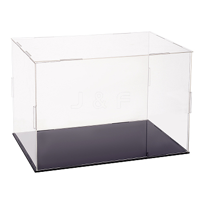 Transparent Plastic Minifigure Display Cases ODIS-WH0029-72C-1