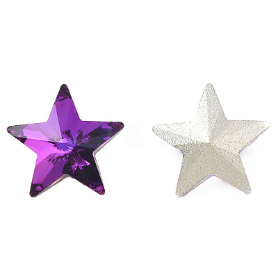 Glass Rhinestone Cabochons MRMJ-N029-04A-06-1