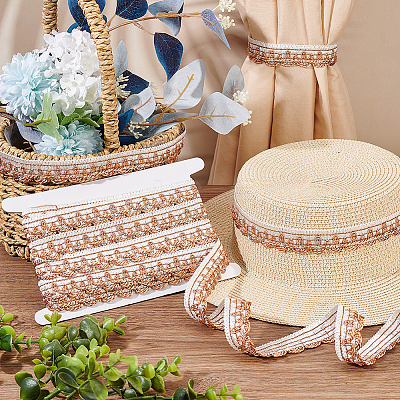 8M Polyester Curtain Lace Trimmer Ribbon DIY-NB0008-30D-1