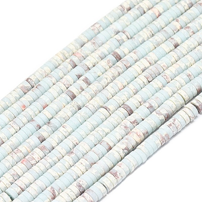 Dyed Synthetic Imperial Jasper Beads Strands G-P575-B09-4x1mm-04-1
