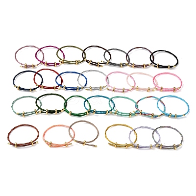 Women's Polyester Bracelets BJEW-P394-04G-M-1