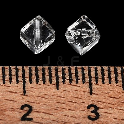 Transparent Acrylic Beads X-PL690-1-1