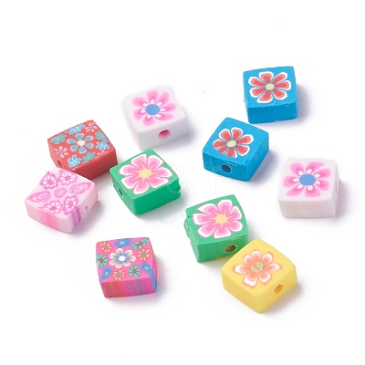 Handmade Polymer Clay Beads CLAY-I010-11-1