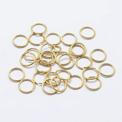 925 Sterling Silver Saw Cut Open Jump Rings STER-F036-02G-0.9x7mm-1