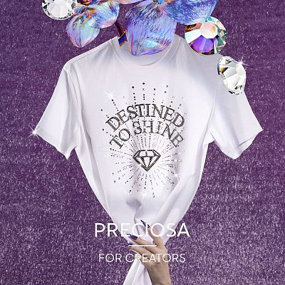 Preciosa® MAXIMA Crystal No Hotfix Flatback Stones Y-PRC-NSS10-80100-200-1