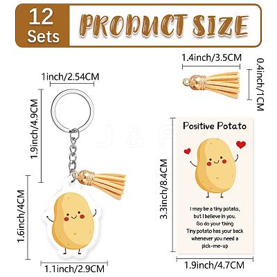 DIY Keychain Making Kits KEYC-CN0001-12A-04-1