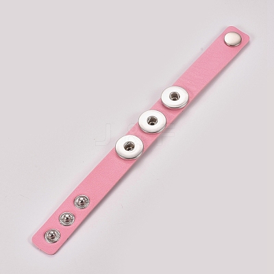 Imitation Leather Cord Bracelets BJEW-WH0009-05D-1