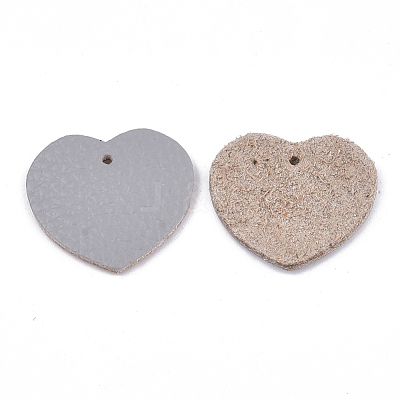 Eco-Friendly Cowhide Pendants X-FIND-T045-24B-02-1