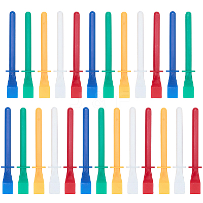 25Pcs PP Plastic Palette Knives FIND-CP0003-46-1