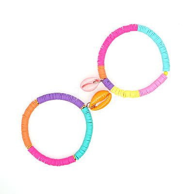 DIY Heishi Bead Bracelet Findings DIY-JP0005-51-1