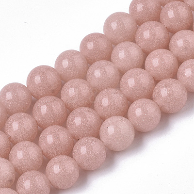 Synthetic Luminous Stone Beads Strands G-T129-12A-1