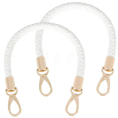 2Pcs PU Leather Bag Handles DIY-CL0001-95B-1