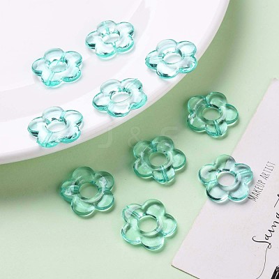 Transparent Acrylic Bead Frames TACR-S154-29B-68-1