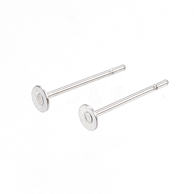 Non-Tarnish 304 Stainless Steel Stud Earring Findings STAS-D448-088P-2mm-1
