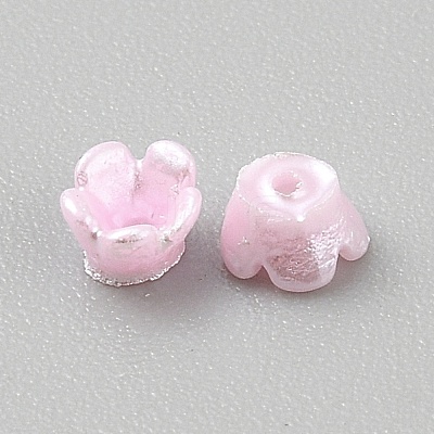 Opaque Resin Bead Caps RESI-CJC0015-29H-1