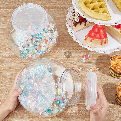 PET Storage Containers for Candles CON-WH0105-25-1