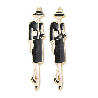Alloy Enamel Big Pendants ENAM-K076-20A-03-1
