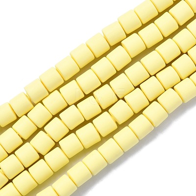 Handmade Polymer Clay Bead Strands CLAY-ZX006-01-43-1