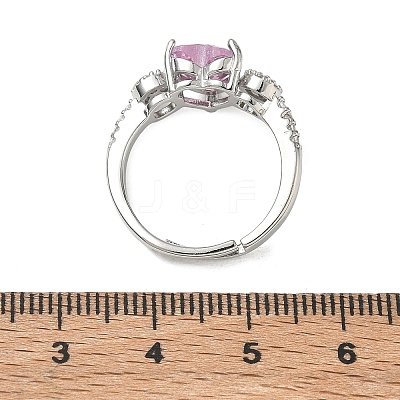 Brass Adjustable Finger Ring for Women CU-CBA7E55-05P-1