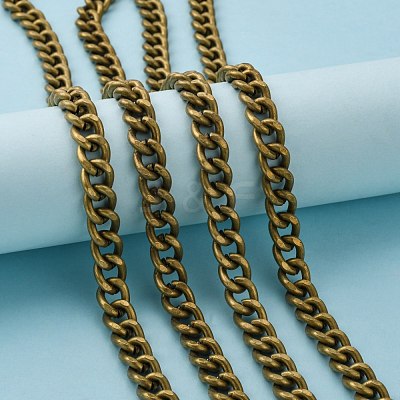 Iron Cuban Link Chains CH-R013-14x10x3-AB-1