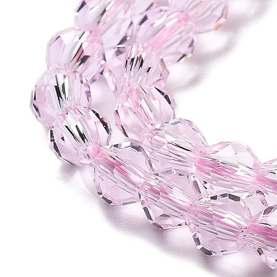 Transparent Glass Beads Strands GLAA-A014-03N-1
