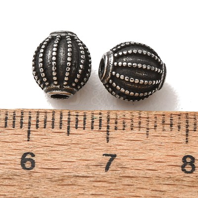 304 Stainless Steel Beads SA-CBA9DCB-32AS-1