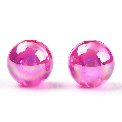 Transparent Acrylic Beads MACR-T046-01C-07-1