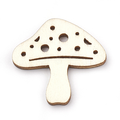 Wooden Cabochons WOOD-S040-73-1