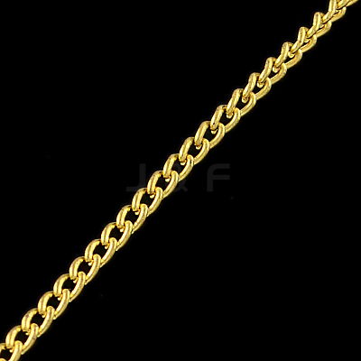 Unwelded Iron Curb Chains CH-R078-10G-1