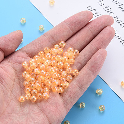 Transparent Acrylic Beads MACR-S370-B6mm-719-1
