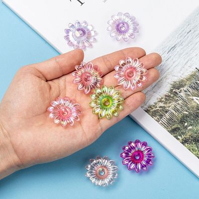 Transparent Acrylic Beads TACR-R14-M-1