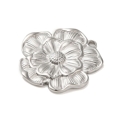 Non-Tarnish 304 Stainless Steel Pendants STAS-S123-04P-04-1