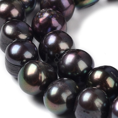 Natural Cultured Freshwater Pearl Dyed Beads Strands PEAR-P005-03A-02-1