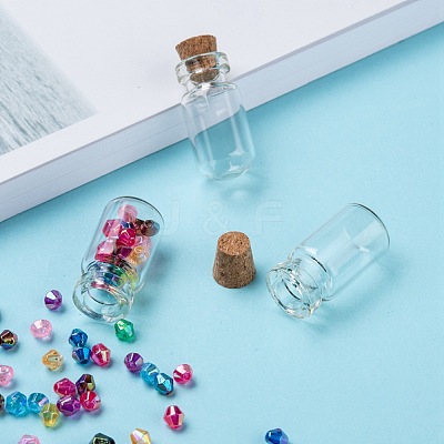 Glass Jar Bead Containers CON-Q017-1
