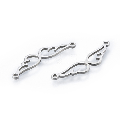 201 Stainless Steel Connector Charms STAS-N090-LA936-1-1