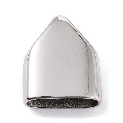 Tarnish Resistant 304 Stainless Steel Cord Ends STAS-K220-01D-P-1