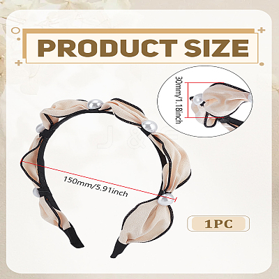 Cloth French Style Vintage Head Bands OHAR-LP0002-33A-1