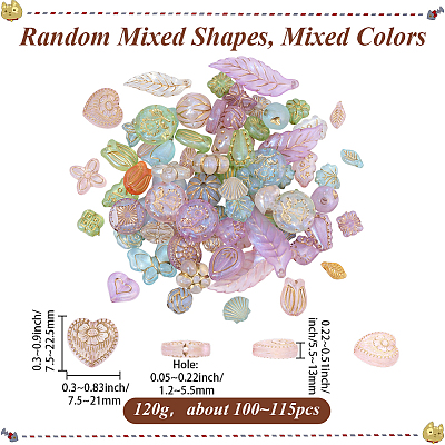 120g Transparent Acrylic Beads MACR-PA0001-72A-1