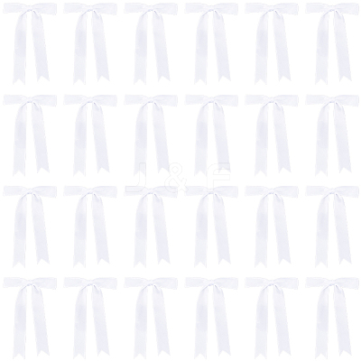 36Pcs Bowknot Polyester Ornament Accessories DIY-CN0003-69A-1