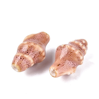 Vintage Handmade Porcelain Beads PORC-Q006-08D-1
