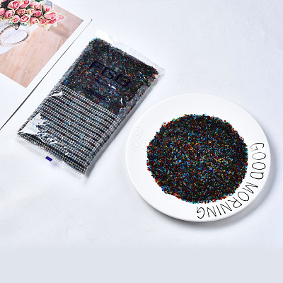 Glass Round Seed Beads SEED-S057-I-M-1