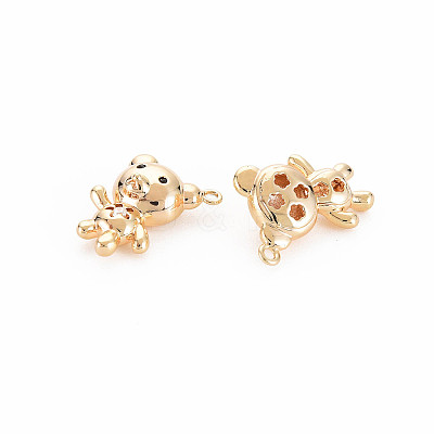 Brass Micro Pave Cubic Zirconia Pendants KK-S364-261-1