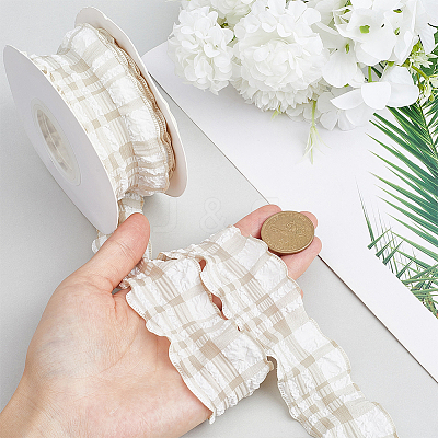 10 Yards Linen Ribbon for Sewing Decoration OCOR-WH20007-03C-1