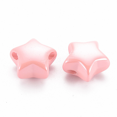 Opaque Acrylic Beads MACR-S372-02B-82-1