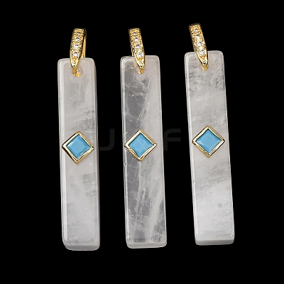 Natural Quartz Crystal Pendants GG-CBA51ED-01G-06-1