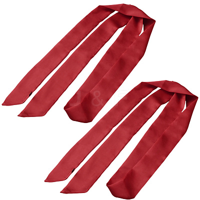 Long Polyester Silk Scarf for Women Girls LS-AJEW-WH20042-77D-1