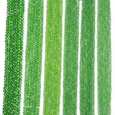 Electroplate Glass Beads Strands LS-EGLA-A044-T4mm-A11-1