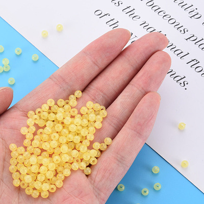 Imitation Jelly Acrylic Bead Caps MACR-S371-11-E01-1