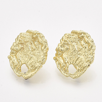 Alloy Stud Earring Findings X-PALLOY-S121-131-1
