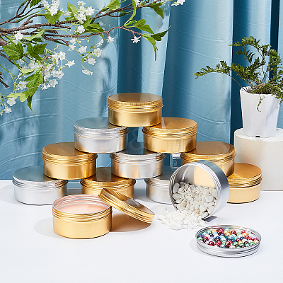 Round Aluminium Tin Cans CON-PH0001-96-1